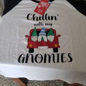 Chillin with my Gnomies Christmas shirt